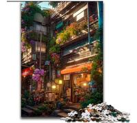 Puzzles pour Adultes 1000 pièces de Style Japonais en Carton, développe la Coordination œil-Main, Parfait pour Les Cadeaux d'anniversaire 1000 pièces(26x38cm)