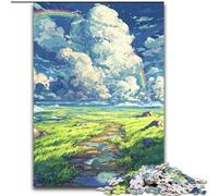 Puzzles pour Adultes 1000 pièces de Style Japonais, Jeu intellectuel en Forme d'éléphant, Cadeau d'anniversaire, décoration Murale pour 14 Ans et Plus (Taille 50x75cm)