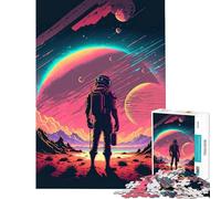 Puzzles pour Adultes 1000 pièces Découverte de Nouveaux Mondes Puzzles de 1000 pièces Décoration intérieure Jouets d'analyse et de logique Cadeaux pour Les Amis et la Famille (38x26cm)