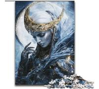 Puzzles pour Adultes 1000 pièces Déesse de la Lune, Jouets éducatifs, idéal comme Cadeau pour Toute la Famille, à partir de 14 Ans (Taille 50x75cm)