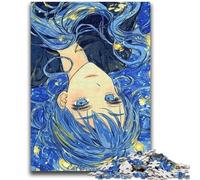 Puzzles pour Adultes 1000 pièces Déesse du Dessin animé, 1000 pièces pour Adolescents, Cadeau d'anniversaire, décoration Murale pour Les 14 Ans et Plus (26x38cm)