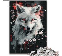 Puzzles pour Adultes 1000 pièces Dieu des Renards Puzzles en Carton Taille 26x38cm pour Adolescents et Ados, pour Anniversaire et Vacances