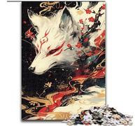 Puzzles pour Adultes 1000 pièces Dieu des Renards Puzzles pour Adultes, 1000 pièces Un pour Noël ou Un Anniversaire (Taille 26x38cm)