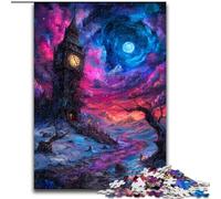 Puzzles pour Adultes 1000 pièces, Difficile, mystérieux Big Ben, adapté aux Personnes de 14 Ans et Plus, Jeux éducatifs, Cadeaux du Père Noël Secret (Taille 50x75cm)