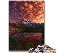 Puzzles pour Adultes 1000 pièces, Difficiles, Magnifiques Puzzles pour Adultes sur Une rivière de Montagne, idéal comme Cadeau pour Toute la Famille, adapté aux Enfants de 14 Ans et Plus (26x38cm)