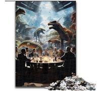 Puzzles pour Adultes 1000 pièces Dinosaur World Jigsaw Jeu de réflexion pour Adolescents, pour Une soirée de Jeux en Famille (Taille : 50x75cm)