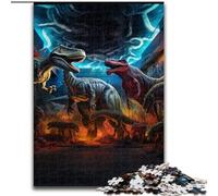 Puzzles pour Adultes 1000 pièces Dinosaur World Jigsaw Puzzle en Carton, pour Adolescents et Adolescents, pour Anniversaire et Vacances 1000 pièces(26x38cm)