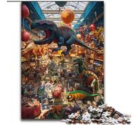 Puzzles pour Adultes 1000 pièces Dinosaur World Jigsaw Soirée de Jeux en Famille Expérience visuelle stimulante et enrichissante (Taille : 50x75cm)
