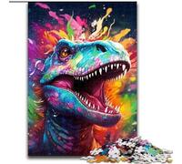 Puzzles pour Adultes, 1000 pièces, Dinosaures Anciens, Jeu interactif Familial, décoration d'intérieur à Faire soi-même, Cadeau Stimulant (Taille 50x75cm)
