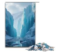 Puzzles pour Adultes 1000 pièces Dix Mille Ans de Glace condense des Souvenirs Anciens Puzzle Cadeaux d'anniversaire pour et Adolescents de 14 Ans et Plus 1000 pièces (38 x 26 cm)