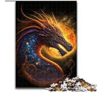 Puzzles pour Adultes, 1000 pièces Dragon du Soleil, idéal pour Les Adolescents et Les collectionneurs, Cadeau de Voyage, activité familiale (Taille : 50x75cm)