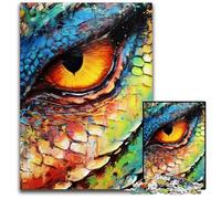 Puzzles pour Adultes 1000 pièces Dragon Eye Color Papier Jigsaw Éducatif Cassetête Artistique HomeOffice Decor 14 Ans 1000 PCS (38x26cm)