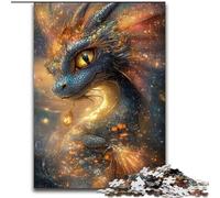 Puzzles pour Adultes 1000 pièces Dragon Fantastique, pour 14 Ans et Plus, pour s'amuser en Famille et Passer Une soirée Jeux, Collection d'artistes, Beaux-Arts (Taille 50x75cm)