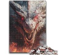 Puzzles pour Adultes 1000 pièces Dragon mystérieux Aidez Le Cerveau à exercer Jouets addictifs pour cultiver la Patience Collection d'artistes, Beaux-Arts 50x75cm