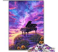 Puzzles pour Adultes 1000 pièces Dream Piano 26x38cm, Jeu Familial interactif, pour Les fêtes, Jeu d'activités familiales
