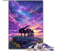 Puzzles pour Adultes, 1000 pièces Dream Piano, Jeu Familial interactif pour Adultes, à partir de 14 Ans (Taille 50x75cm)