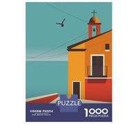 Puzzles pour Adultes 1000 Pièces El Bolsón, Argentina Travel Puzzles pour Adolescents Vacances À La Maison Tuer Le Temps Stimuler Le Cerveau Cadeaux d'anniversaire Et De Noël Uniques 70x50cm/1000pcs