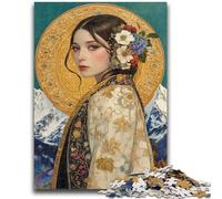 Puzzles pour Adultes 1000 pièces Élégantes déesses de la Montagne Jouets éducatifs Jeux Anti-Stress Convient pour la décoration de Bureau 26x38cm