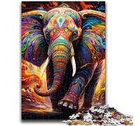 Puzzles pour Adultes 1000 pièces Éléphants d'Afrique 1000 pièces pour Adolescents, Jouet éducatif, Jeux familiaux Amusants, décoration d'intérieur Unique 38x26cm