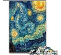 Puzzles pour Adultes, 1000 pièces en Carton Château du Ciel Nocturne 26x38cm Parfait pour s'amuser en Famille à Noël, Thanksgiving, Les Anniversaires et Pâques
