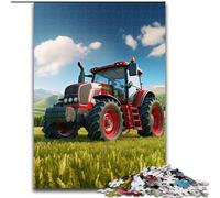 Puzzles pour Adultes, 1000 pièces en Carton coloré représentant Un Tracteur, Taille 26x38cm. Un défi cérébral idéal pour Les Adolescents et la décoration intérieure.