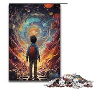 Puzzles pour Adultes 1000 pièces Entrez dans Un Monde Fantastique Motif Assemblage Aidez Le Cerveau à exercer Jouets addictifs pour cultiver la Patience 1000 PCS (38x26cm)