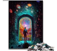 Puzzles pour Adultes 1000 pièces Entrez dans Une Nouvelle Dimension Puzzle en Bois,Parfait pour s'amuser en Famille,Jouer à des Jeux de société,Faire des Cadeaux d'anniversaire 1000 pièces(50x75cm)