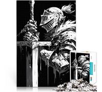 Puzzles pour Adultes 1000 pièces Épée du Destin Jouets de Divertissement Familial Décoration Murale, Cadeaux Uniques pour Anniversaire et Noël 38x26cm