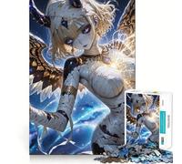 Puzzles pour Adultes 1000 pièces Espace Astral Momie Découpe précise Jeu de Concentration Amusant et Relaxant Décoration Murale de Noël (50x75cm)