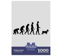 Puzzles pour Adultes 1000 Pièces Evolution Cane Corso Puzzles pour Adolescents Vacances À La Maison Tuer Le Temps Stimuler Le Cerveau Cadeaux d'anniversaire Et De Noël Uniques 70x50cm/1000pcs