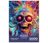 Puzzles pour Adultes 1000 Pièces Expressionist The Creation of Adam - Bold Contemporary Art Reinterpretation Puzzle Détente Jeux Défi Difficile Cadeau Anti-Stress 52x38cm/1000pcs