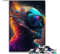 Puzzles pour Adultes, 1000 pièces Face of The Universe, Parfaits pour s'amuser en Famille à Noël, Thanksgiving, Les Anniversaires et Pâques (Taille : 50x75cm)