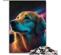 Puzzles pour Adultes 1000 pièces Fantasy Dog Puzzles en Bois pour Adultes Taille 50x75cm Parfait pour Les Adolescents et Les collectionneurs, décoration idéale pour la Maison et Cadeau de Voyage