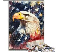 Puzzles pour Adultes 1000 pièces Fantasy Eagle, Jeu d'activités familiales pour Adolescents, décoration d'intérieur DIY, Casse-tête (Taille 26x38cm)