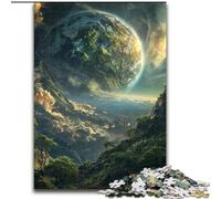 Puzzles pour Adultes 1000 pièces Fantasy Earth, stimulez Votre Cerveau, développez Votre Patience, Jouets addictifs, décoration Parfaite (Taille 26x38cm)