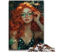 Puzzles pour Adultes 1000 pièces Fantasy Flower Girl Jeux éducatifs Jeu éducatif pour Anniversaire, Noël pour et 14 Ans 50x75cm