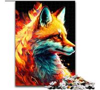 Puzzles pour Adultes 1000 pièces Fantasy Fox Puzzles Taille 26x38cm Activité familiale, Casse-tête, Décoration intérieure, Cadeau de Vacances