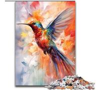 Puzzles pour Adultes 1000 pièces Fantasy Hummingbird Jigsaw Home Decor Brain Teaser Game for Teens & Family Interaction (Taille : 50x75cm)