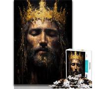 Puzzles pour Adultes 1000 pièces Fantasy Jesus, pour stimuler Le Cerveau, Jouets addictifs pour cultiver la Patience, Collection d'artistes, Beaux-Arts (75x50cm)