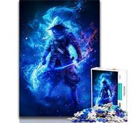 Puzzles pour Adultes 1000 pièces Fantasy Ninja Warrior, Aide Le Cerveau à exercer des Jouets addictifs pour cultiver la Patience, Cadeau d'anniversaire (75x50cm)