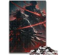 Puzzles pour Adultes 1000 pièces Fantasy Ninja Warrior Teenager Jigsaw, réduction du Stress intéressante, Interaction Parent-Enfant (75x50cm)