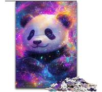 Puzzles pour Adultes 1000 pièces Fantasy Panda, Analyse et logique avec pièces de Formes aléatoires entièrement emboîtables, pour Les Enfants de 14 Ans et Plus (Taille 50x75cm)
