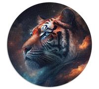 Puzzles pour Adultes 1000 pièces Fantasy Tiger Puzzle en Carton pour Adolescents 14 Ans et Plus, Décoration d'intérieur 1000 pièces (67,5x67,5cm)