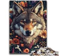 Puzzles pour Adultes 1000 pièces Fantasy Wolf Jeux éducatifs Décoration de la Maison Jeu éducatif pour Anniversaire, Noël 26x38cm
