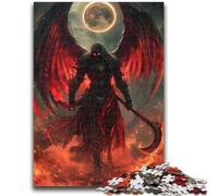 Puzzles pour Adultes 1000 pièces Faucheur de Lune de Sang, Puzzle éducatif idéal comme Cadeau pour Toute la Famille (26x38cm)