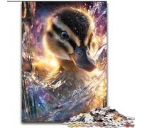 Puzzles pour Adultes 1000 pièces Fille Canard Rêveuse, Jeux Jouets Cadeau Anniversaire Unique et Cadeaux pour 14 Ans et Plus (Taille 26x38cm)