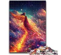 Puzzles pour Adultes 1000 pièces Fille de feu avec des Ailes Soulagement du Stress Staycation Tuer Le Temps Décoration Parfaite pour Les 14 Ans et Plus 50x75cm