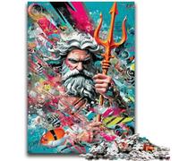 Puzzles pour Adultes 1000 pièces Film Graffiti Jeux éducatifs Jeu éducatif pour Anniversaire, Noël pour et 14 Ans 50x75cm