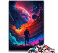 Puzzles pour Adultes 1000 pièces Fin de l'univers Anti-Stress Staycation Tuer Le Temps Décoration Parfaite pour Les 14 Ans et Plus 50x75cm