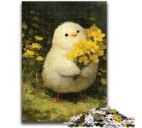 Puzzles pour Adultes 1000 pièces Flamingo Jeu éducatif Défi Jouet Décoration Murale Cadeaux d'anniversaire et de Noël Uniques 38x26cm